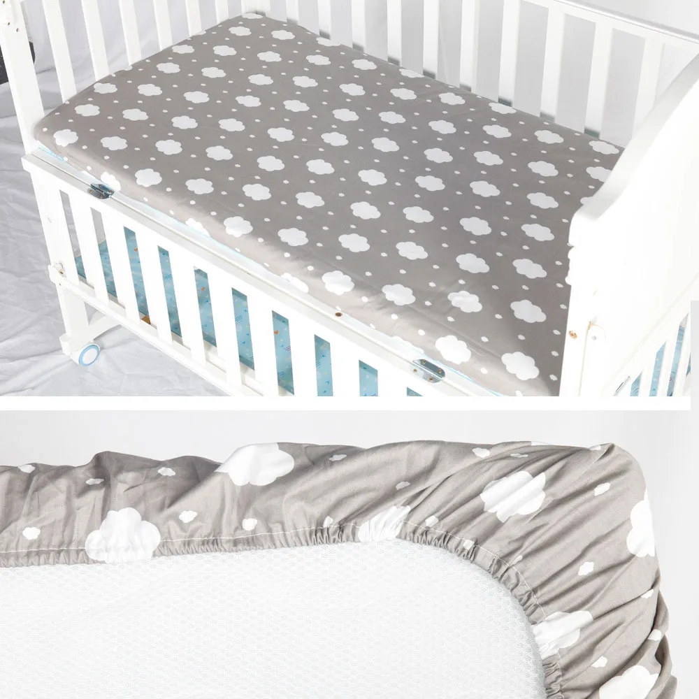 AINAAN-100-Cotton-Crib-Fitted-
