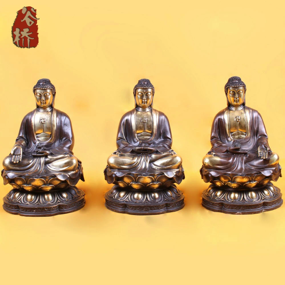 

Bronze sculpture, crafts loti copper statue buddha bronze sculpture, decoration