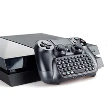 Беспроводной Bluetooth клавиатура для sony PS4 Игровые приставки 4 Pro тонкий контроллер геймпад Портативный ручка клавиатура игровые аксессуары