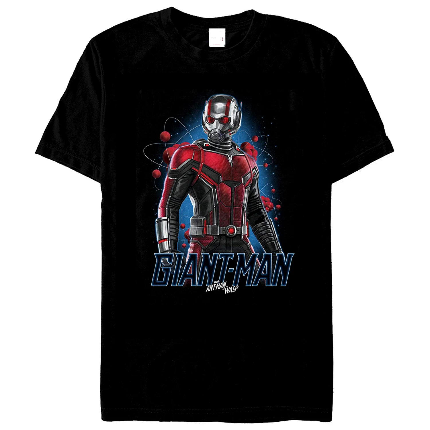 Marvel Men's Ants and THE WASP Giant-man Atom T-shirt 100% Cotton Geek Family Top Tee Mens T Shirts Fashion 2018 Clothing