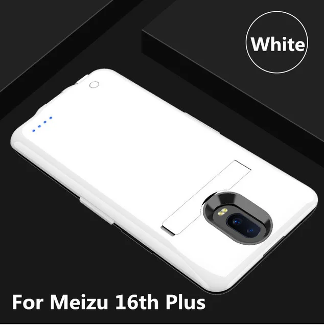 KQJYS чехол для внешнего аккумулятора с зажимом 6500 мАч для Meizu16th Plus чехол для зарядного устройства s для MEIZU16th чехол для зарядки - Цвет: Розовый