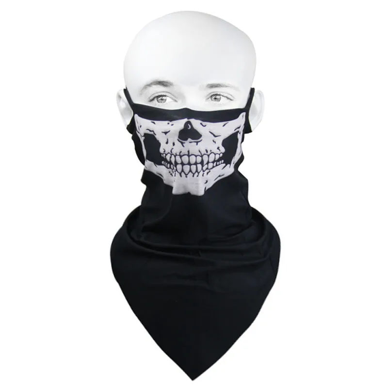 

New Hot Sale Summer Outdoor Sport Skull Face Mask Cycling Motorcycle Windproof Breathable Quick-Drying Mask Neck Sun-Proof Scarf