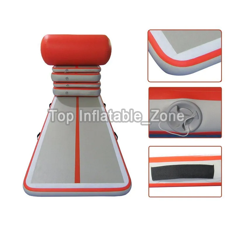 

Free Shipping Free Pump A Set 6 pcs Air Sealed DWF Inflatable Air Tumble Track inflatable toys Inflatable Airtrack Gymnastic