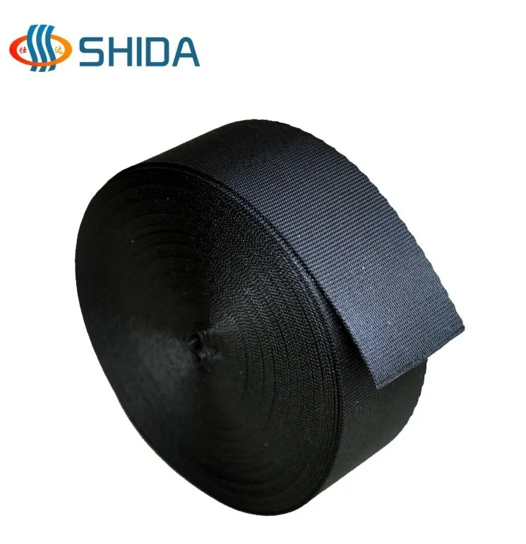 

1.5" Inch 10 Yards black Nylon Webbing Ribbon