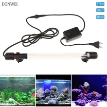 Погружной УФ-световой стерилизатор 6 Вт/10 Вт/15 Вт стерилизующая лампа для аквариума аквариум Пруд для рыб Дезинфекция воды очищающий свет