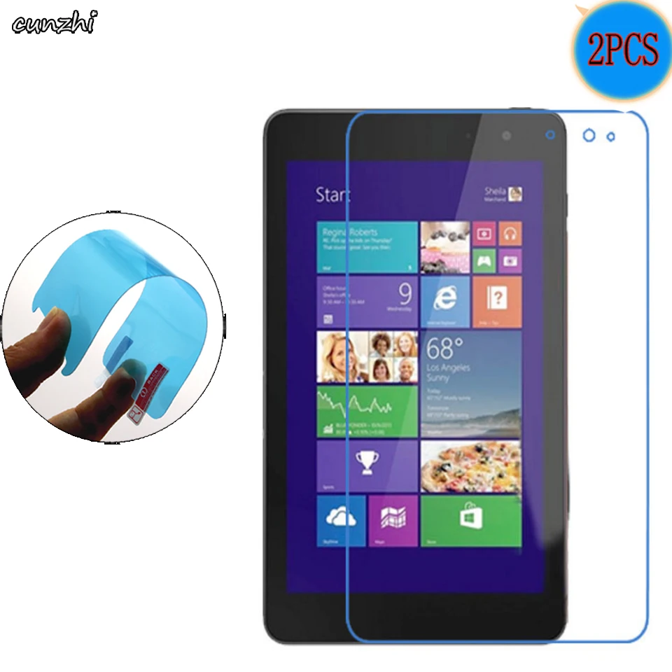 Защитная пленка для экрана планшета Dell Venue 8 Pro 3845 0 дюйма Прозрачная мягкая нано