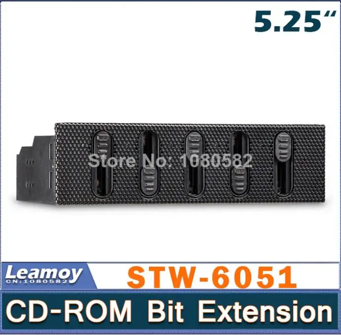 STW-6051 Computer chassis front panel extension 4 fan control |