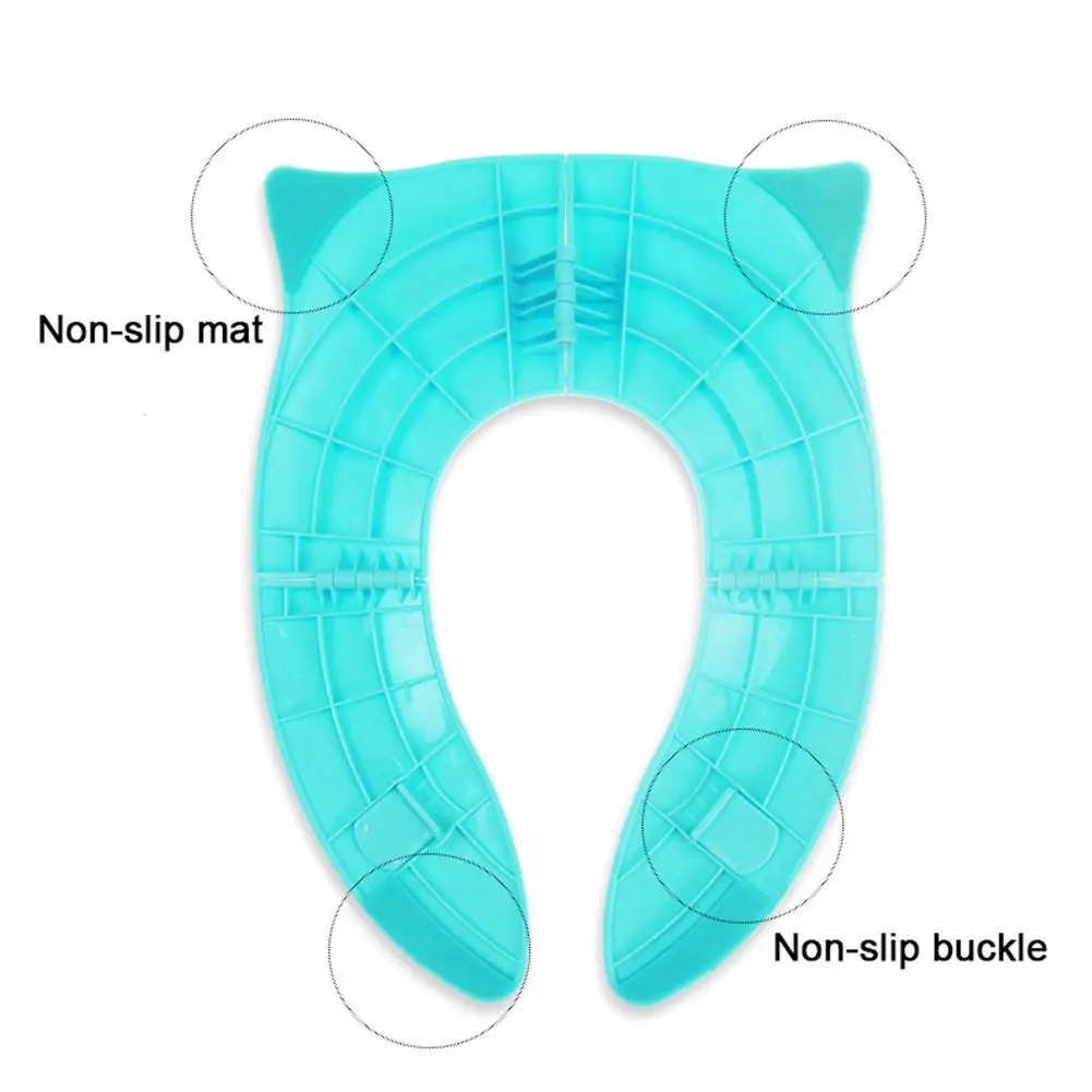 Мультяшный детский дорожный складывающийся горшок для сиденья, переносное детское сиденье для унитаза, тренировочный чехол для сиденья, подушка для детского горшка, Подушка для стула
