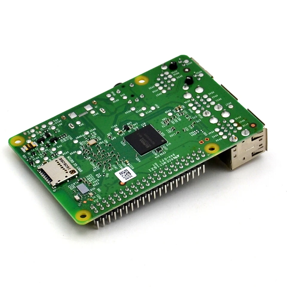 Оригинальная Raspberry PI 3 Model B + плюс плата 1 Гб LPDDR2 BCM2837 четырехъядерный Ras PI3 3B с WiFi и