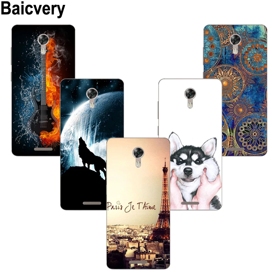 Силиконовый чехол для телефона противоскользящая задняя крышка BQ 5202 Space Lite BQ-5202