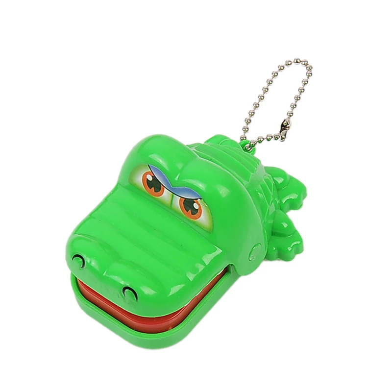 Новая игрушка крокодил стоматолог Bite С брелок зеленый