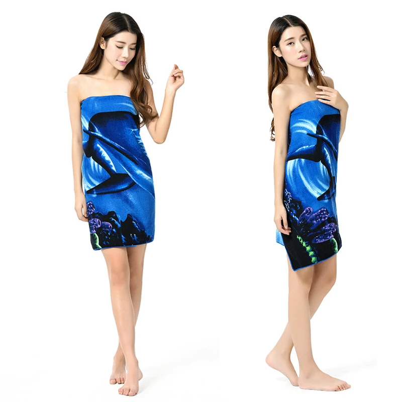 

Hot High Quality Microfiber Bath Towels for Adults 70*150cm Super Absorbent Body Bathroom Towels Large Luxury Summer Beach Towel