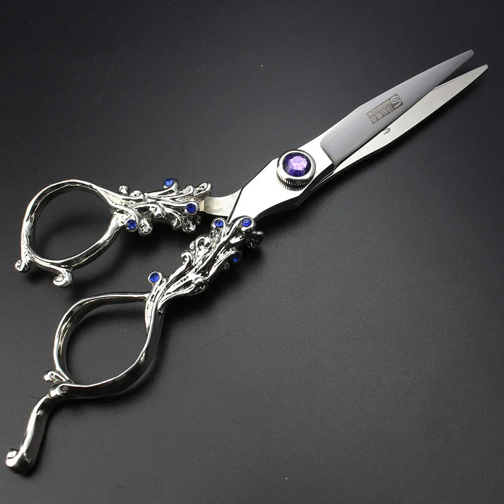 SHARONDS 6 дюймов профессиональная машинка для стрижки волос резки Расческа-ножницы парикмахера филировочные инструменты для babershop, чтобы сделать индивидуальность прическа