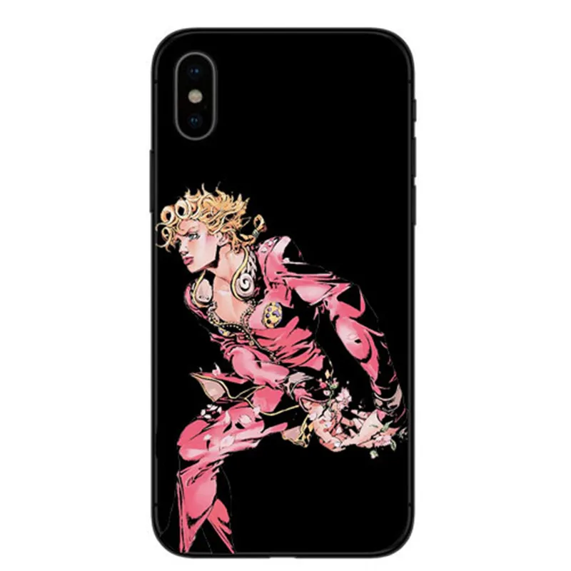 Аксессуары для телефона с аниме JOJO'S bistry ADVENTURE OVER небеса чехол Apple iPhone XR XS MAX X 8 7 Plus