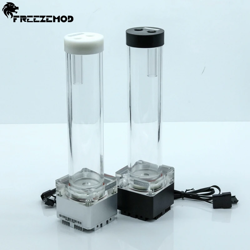 

FREEZEMOD 170mm computer water cooling pump water tank integrated PWM speed control head 4 meters flow 800L.PUB-FS6PD-17