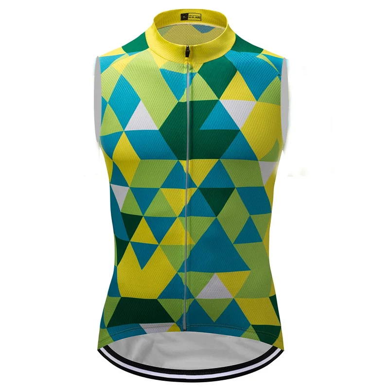 

2018 NEW sleeveless Cycling jersey top bike shirt Ropa Ciclismo mens women summer team pro BICYCLING wear Maillot Culotte jersey