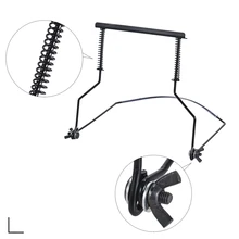 Новая Металлическая губная гармоника, губная гармоника, подставка для шеи, кронштейн для 10 отверстий, губные гармоники, свободные руки, игры