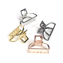 Геометрические, в виде полукруга Форма металлическая заколка шпильки сплава зажим для волос, аксессуары для волос Головные уборы девушки Для женщин Мода Заколки для волос