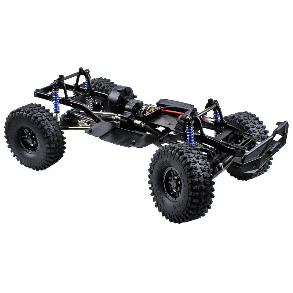 MEREPACCOR 313 мм 12 3 "колесная база собранная рама шасси для 1/10 RC Crawler Car SCX10 II 90046