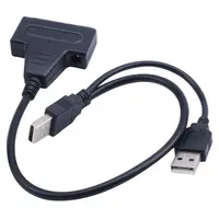 ssd usb USB 2.0 to IDE SATA S-ATA 2.5/3.5 inch Adapter For HDD/SSD Laptop Hard Disk Drive Converter Cable (1)