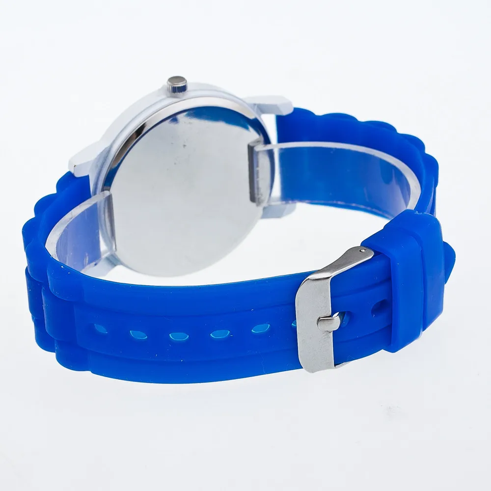 New Christmas Gifts Children Color Fashion Watch Silicone Strap Wrist Watch Vogue Boys Girls Casual Bracelet orologio donna A60