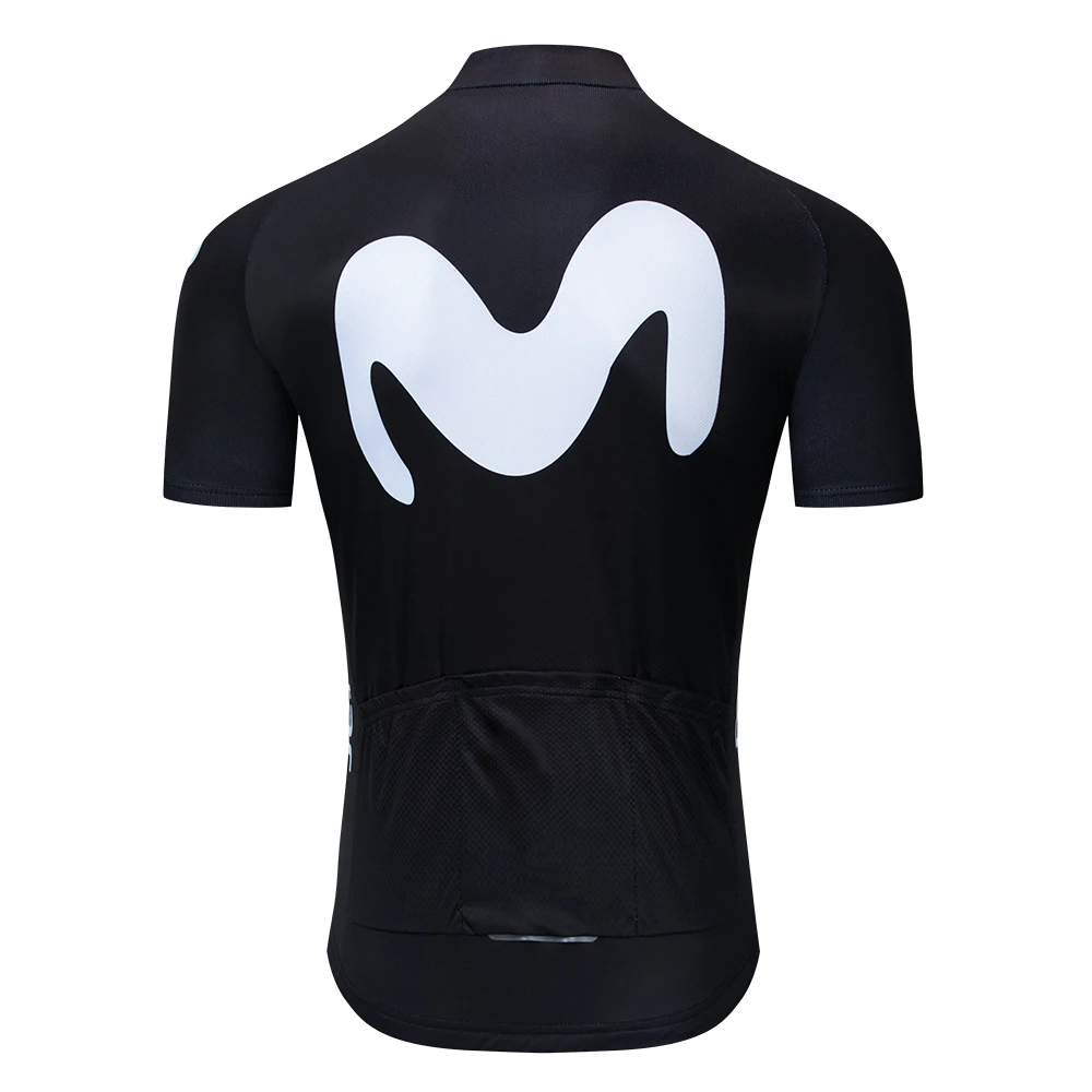 2019 Movistar Велоспорт Джерси Лето Одежда для велосипедных гонок Ropa Ciclismo короткий