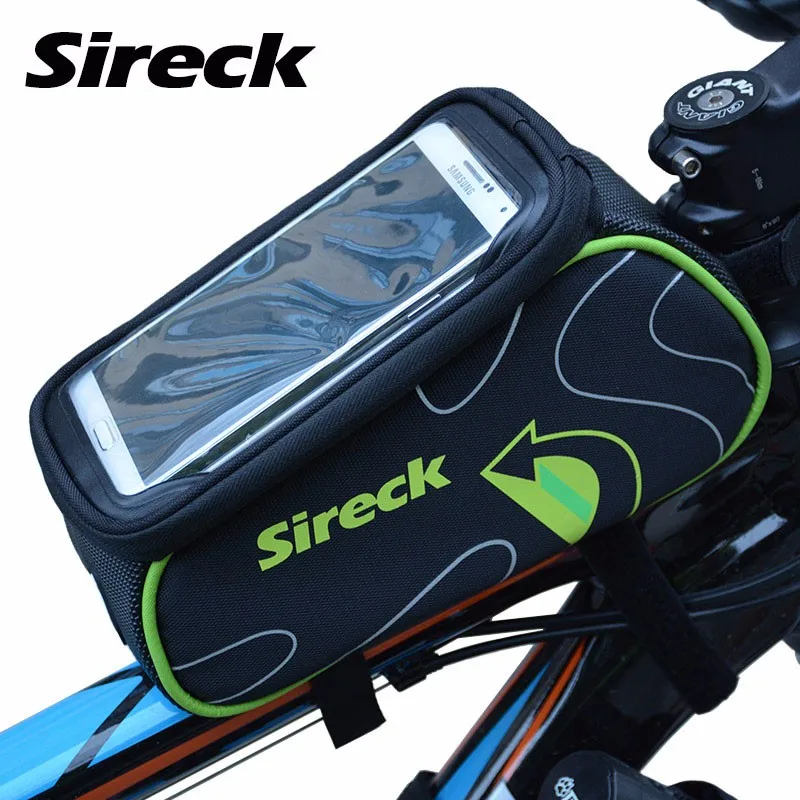Cheap Sireck Mountain Road Bike Bag Touchscreen 6" Phone Case Top Front Frame Tube Bicycle Bag Cycling Saddle Bag Bike Accessories 5 Cheap Sireck Mountain Road Bike Bag Touchscreen 6" Phone Case Top Front Frame Tube Bicycle Bag Cycling Saddle Bag Bike Accessories 5