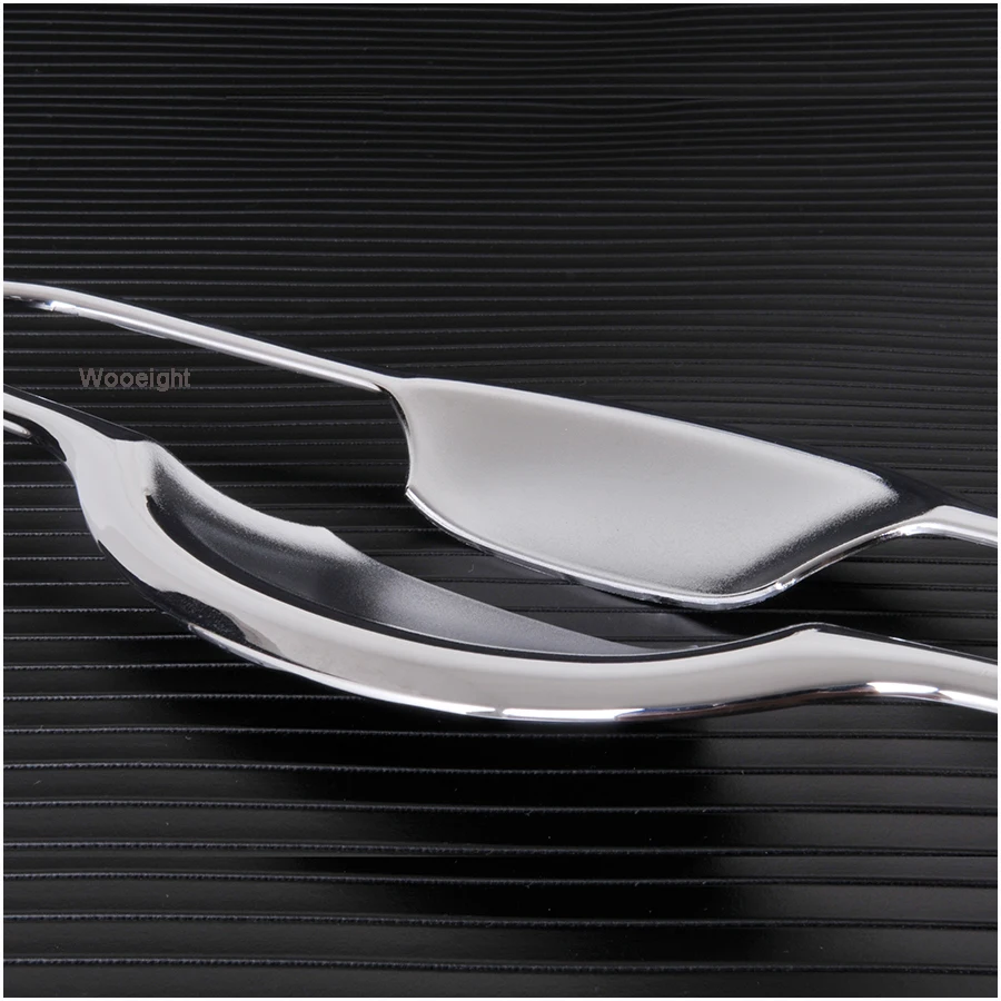 Car Styling Sticker ABS Chrome Side Door Handle Bowl Cover Trim Cup Protector Decoration For Honda Civic 10th 2016 2017 2018 (7)