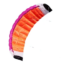 Профессиональный 2 м облако нейлон двойной линии Parafoil кайт с баром управления линии Мощность коса парусный кайтсерф Радуга Спорт Пляж