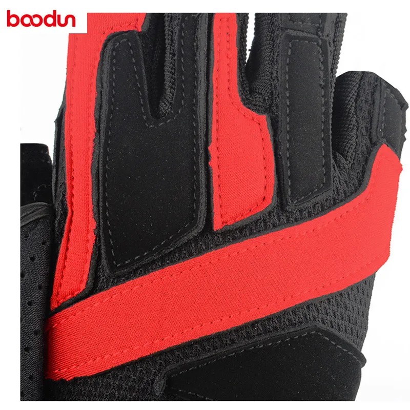 BOODUN Men Fitness Weight Lifting Gloves Breathable Lengthen Wear Resistant Stair Cloth Outdoor Body Building Equipment 7150169