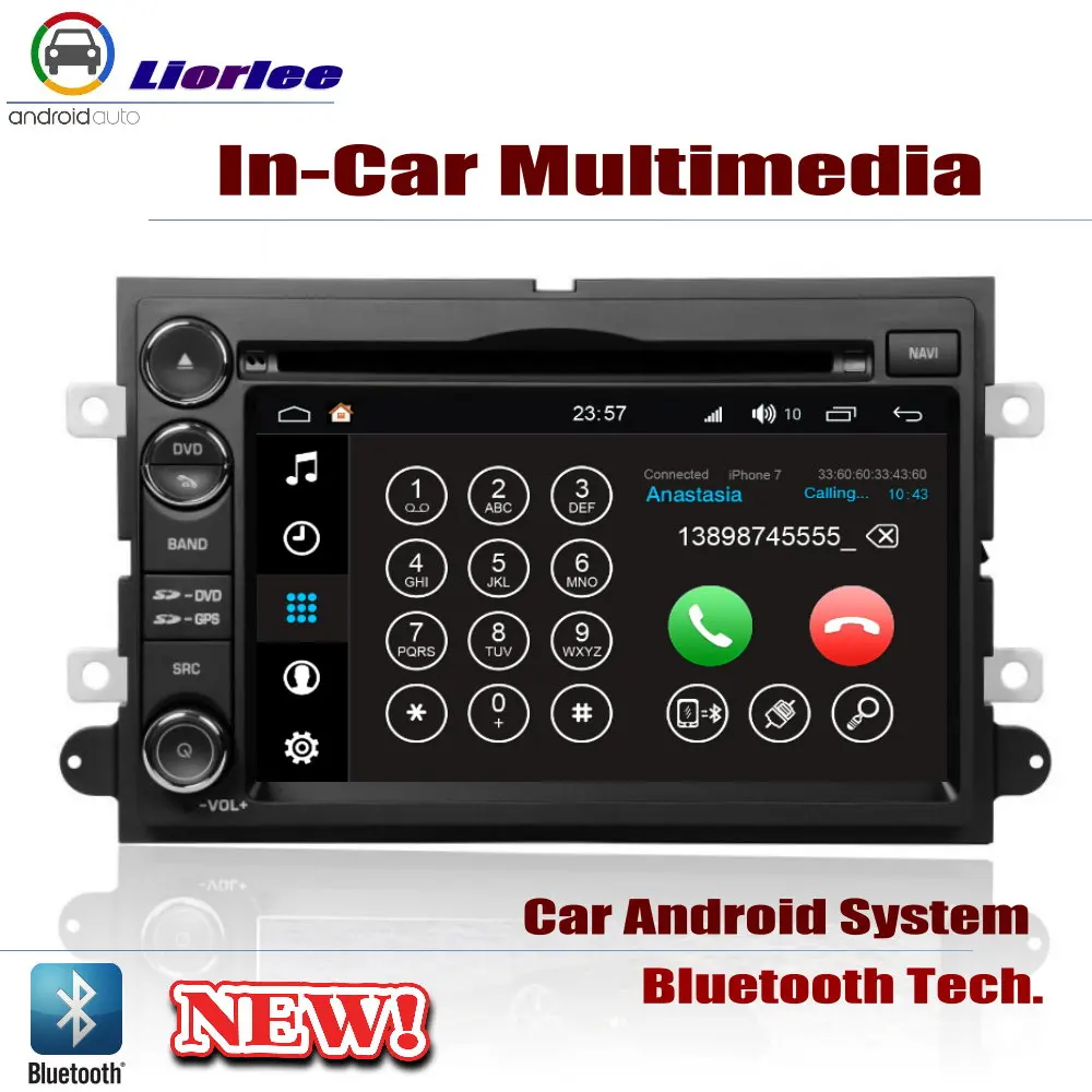 Для Ford Explorer 2006~ 2010 автомобильный Android gps-навигация, dvd-плеер радио стерео усилитель BT USB SD AUX wifi HD экран мультимедиа