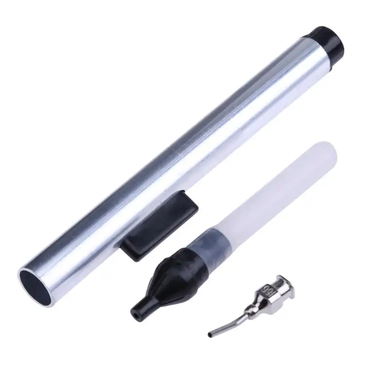 

3 in1 Portable Pen Shape Vacuum Suction Pen Soldering Rework IC Pick-Up Tool with 3 Suction Heads Hand Tool Accessories