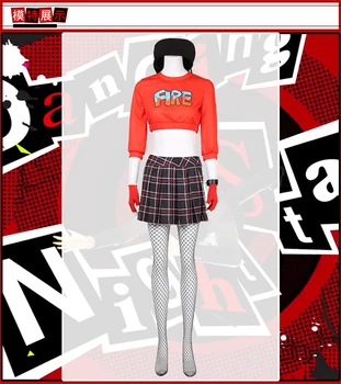 

Hot Game Japanese Amine Persona 5 Anne Takamaki Star Night Cosplay Costume Custom Made Suits