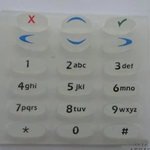 5 шт. цифровой номер ключ резиновая клавиатура для Motorola GP388 GP760PLUS двухстороннее радио ремонт аксессуары