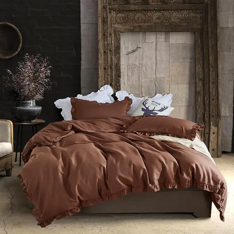 LOVINSUNSHINE одеяло комплекты постельного белья Королева США пододеяльник большой размер сплошной цвет одеяло AB#131