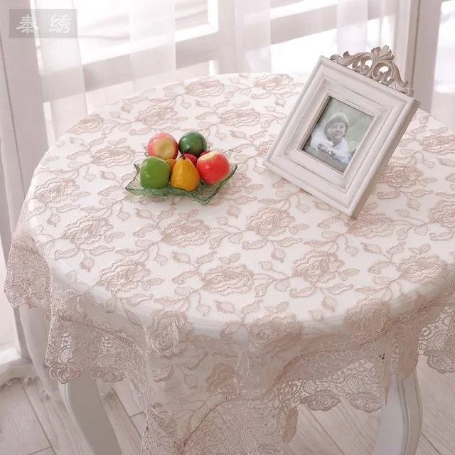 Korean Coffee Table Rectangular Cloth Embroidered Translucent Korean Coffee Table Rectangular Cloth Embroidered Translucent Lace Tablecloths Past Roundtable Round Clot