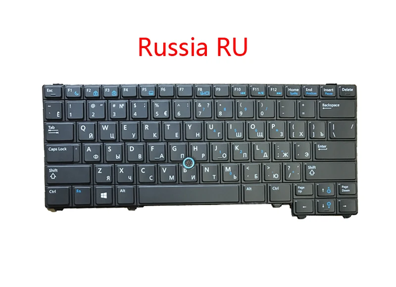 Laptop Keyboard For DELL E5440 Russia RU 0XK20Y Swiss SW