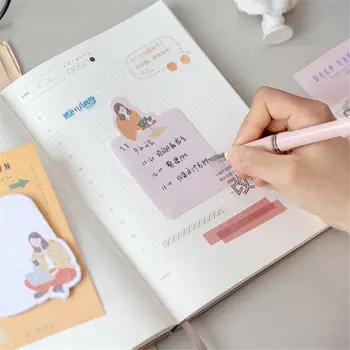 

30 Sheets Nice Day Series Memo Pad Message Card Kawaii Sticky Notes School Office Writing Pad To Do List Students Stationery