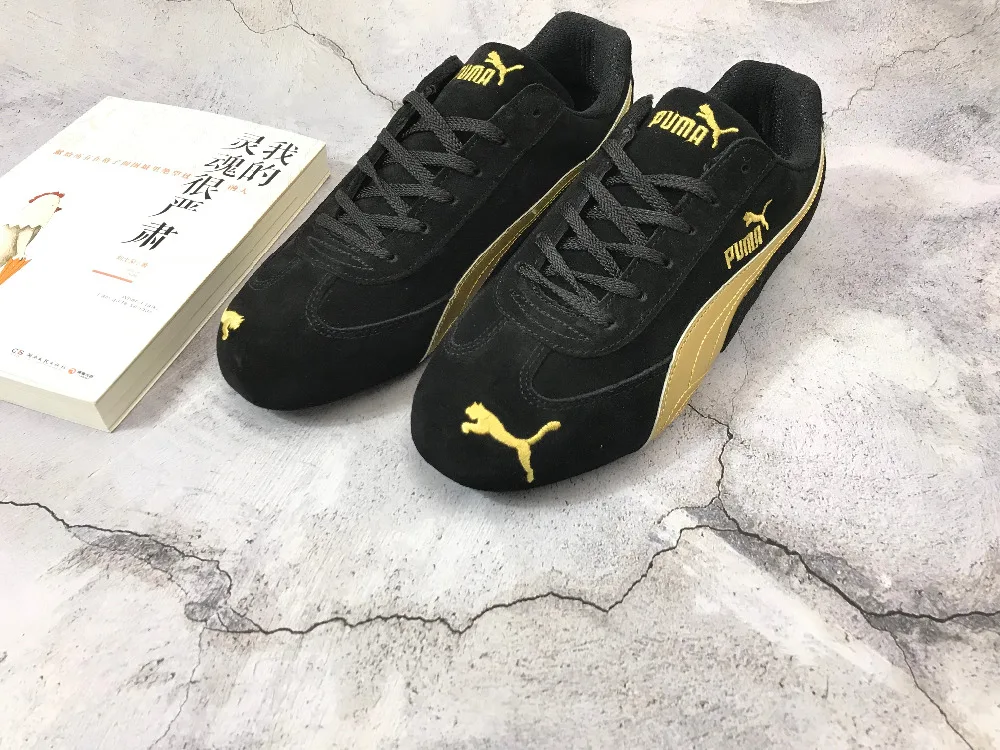 

New Arrival 2017 Puma Ferrarimotorcycle Shoes Creepers Women's and Men Shoes Breathable Sneakers Badminton Shoes Size36-44