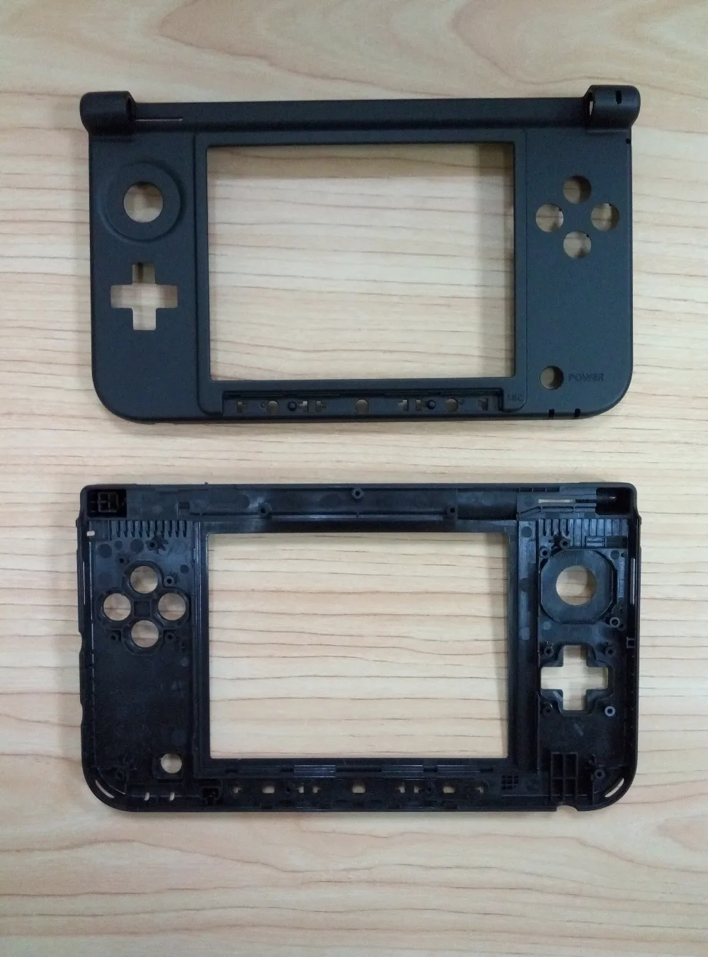 10PCS Black For 3DS XL LL Middle Hinge Shell for 3DSXL 3DSLL Bottom