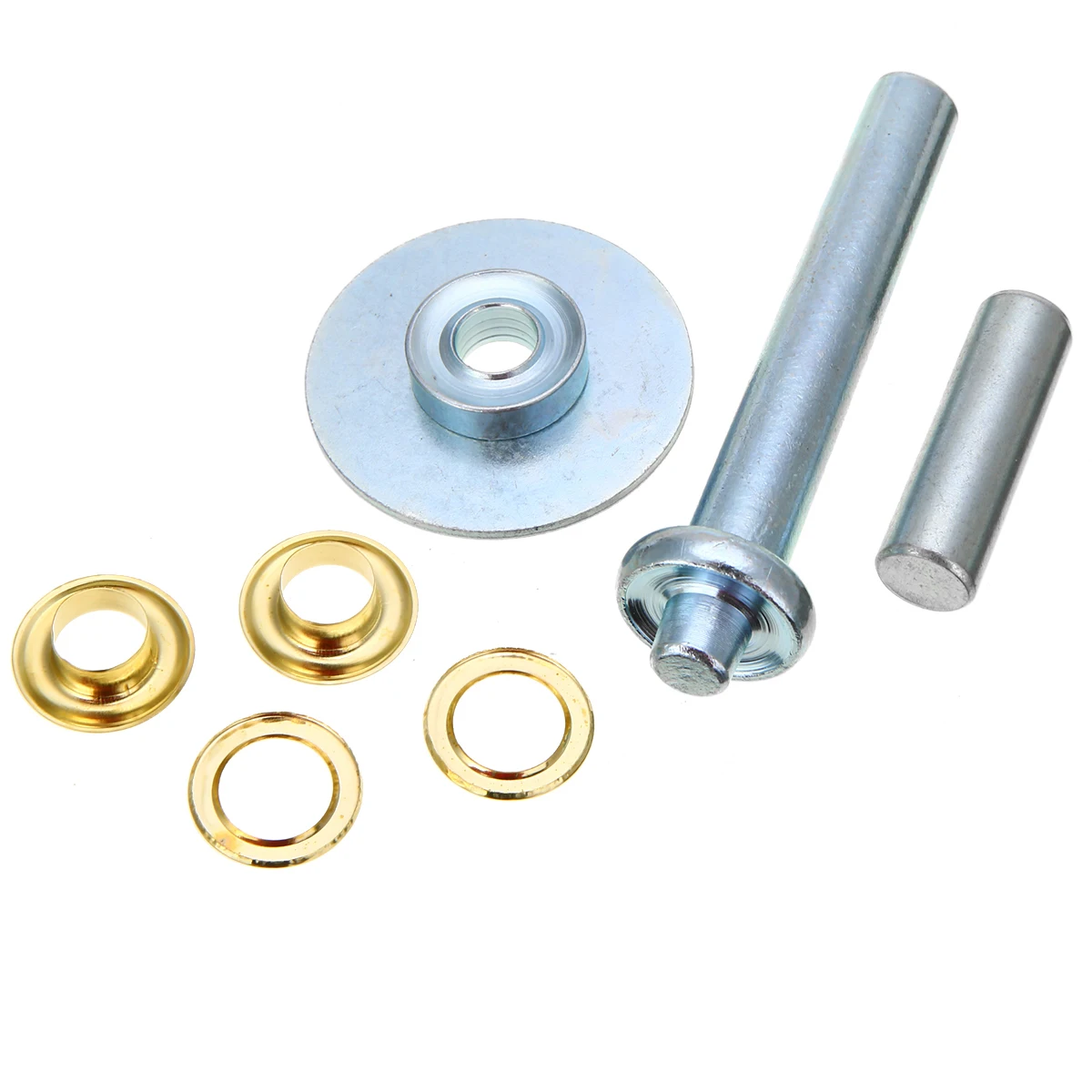 100pcs/set Metal Eyelets Grommets DIY Eyelet Punch Die Tool Set Tarp Tarpaulin Awning Tent Repair Kit