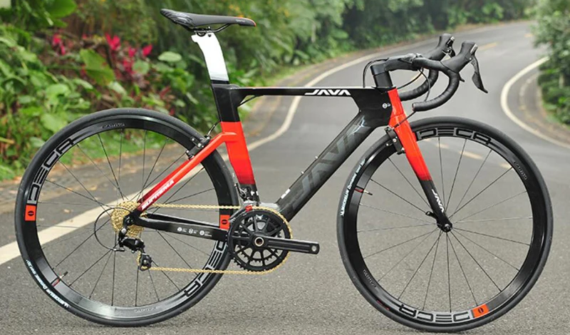 Excellent JAVA Road Bicycle Bike 22 Speed Carbon Road Bike 700C Road Bike For 105 5800 Component System 20