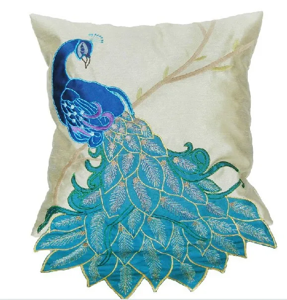 462 new super luxury perfection solid peacock applique embroidery