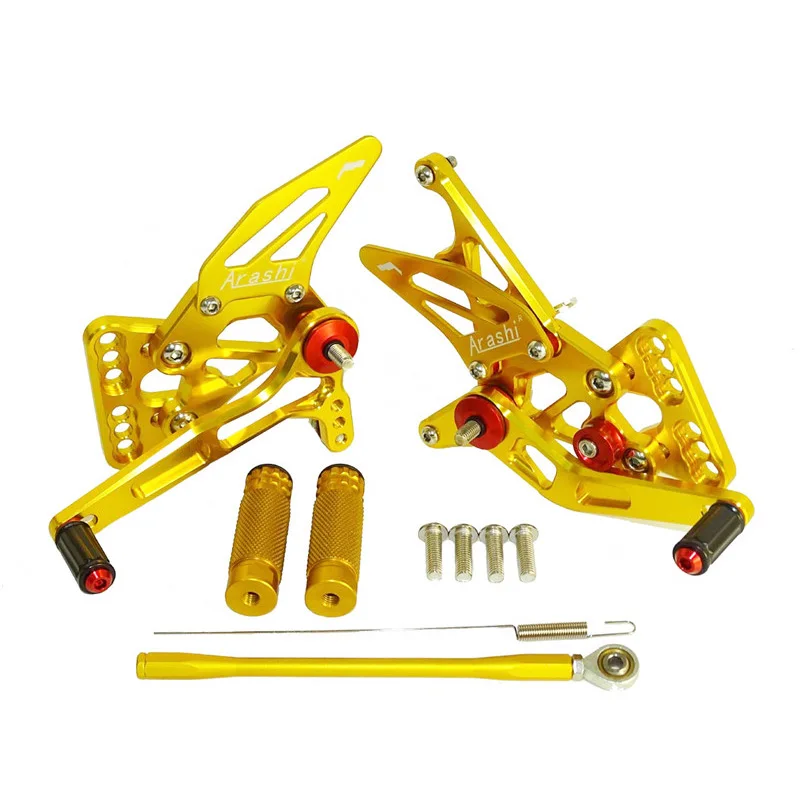 Rearsets SUZUKI GSXR1000 2005-2006 K5 (HF-4) Gold B