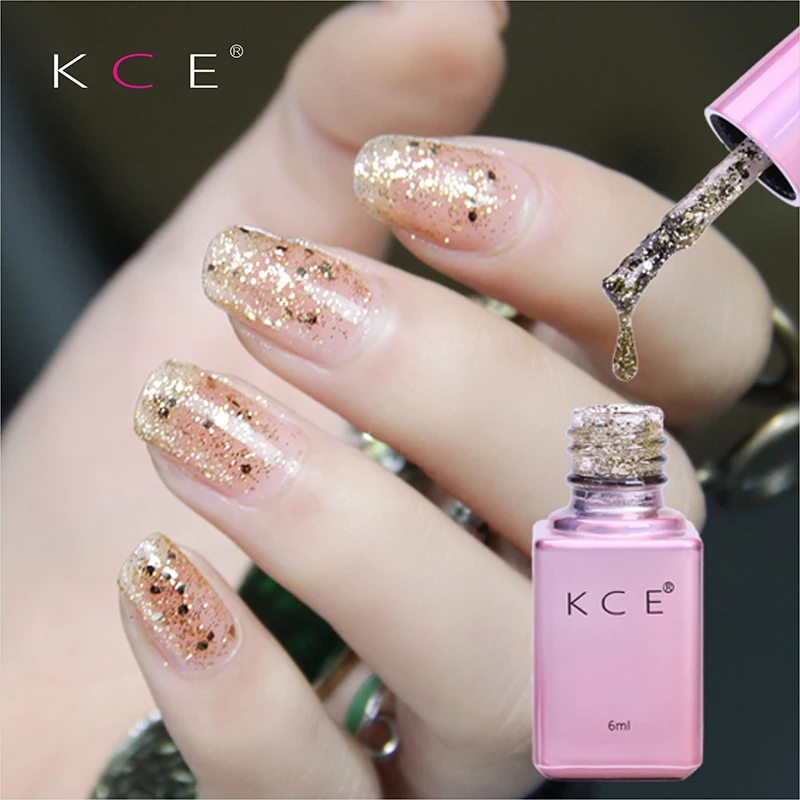 

Nail Gel Polish UV&LED Shining Colorful 15 Colors 6 ML Long lasting soak off Varnish Cheap ManicureNail Polish&stamp TSLM1