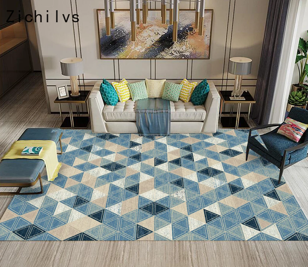 

Zichilvs Modern Simple Style Orignal Design Large Carpets For Living Room Bedroom Carpet Area Home Rugs Floor Door Mat Fashion