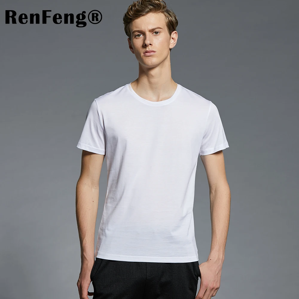 Men's Ice Silk Undershirts tshirt Compression Singlet Underwear Breathable Man Vest Bottoming shirts Men Camiseta Masculina (7)
