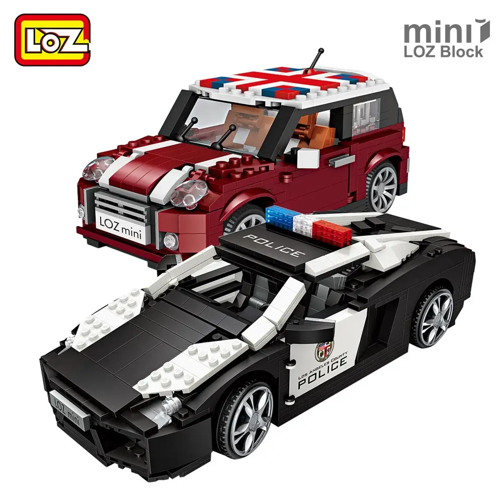 

LOZ Mini Blocks Car Model Assembly Bricks Building Blocks Technic Educational Toys for Children Kids Gift Creator DIY Kits 6+