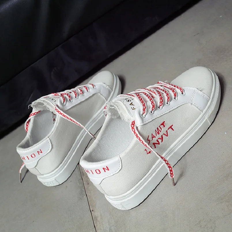 Chaussures Qualité Toile Plate E2850 Femmes Tissu b forme Zapatos Douce Cool A Lady Casual Plat Haute Femme c Blanc Mujer De Mignon E4Fqqxw0B