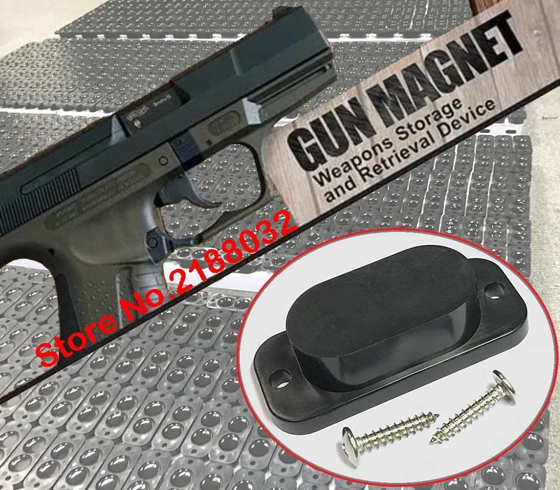 Concealed Gun Magnet Holster Magnetic Gun Holder Safe Organizer